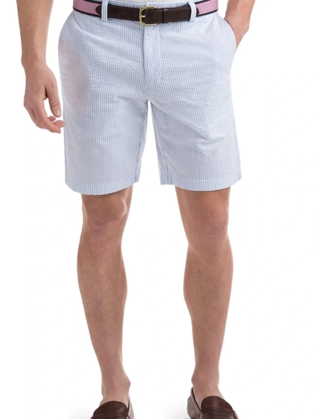 Vineyard Vines Breaker Seersucker Short 35
